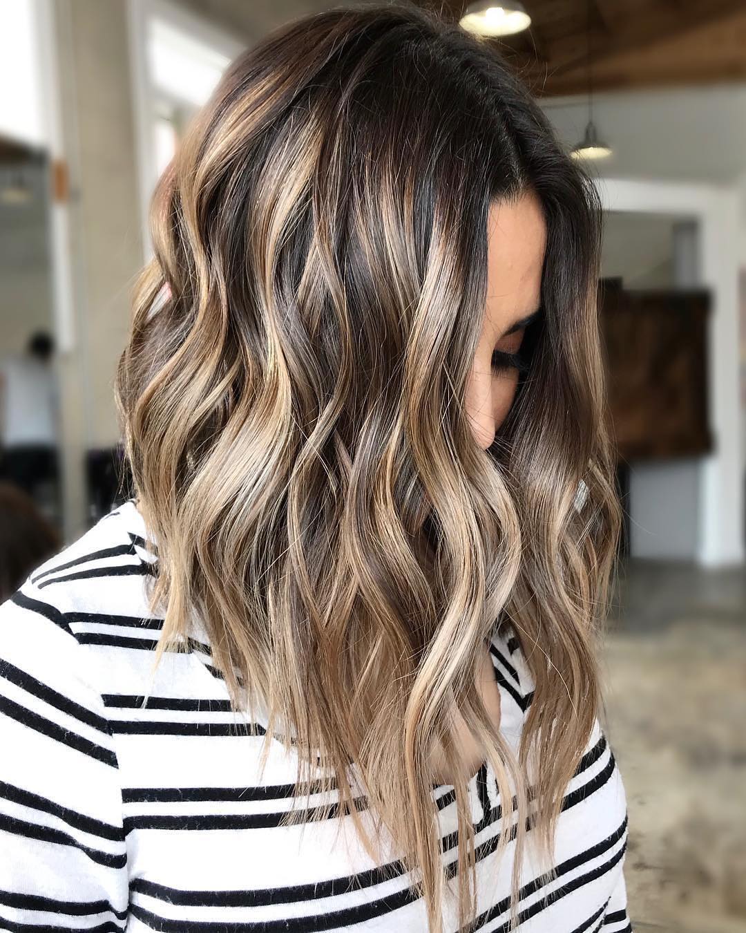 Embre Balayage hair hairstyles for medium -length hair, medium hair color ideas Embre Balayage hair hairstyles for medium -length hair, medium hair color ideas