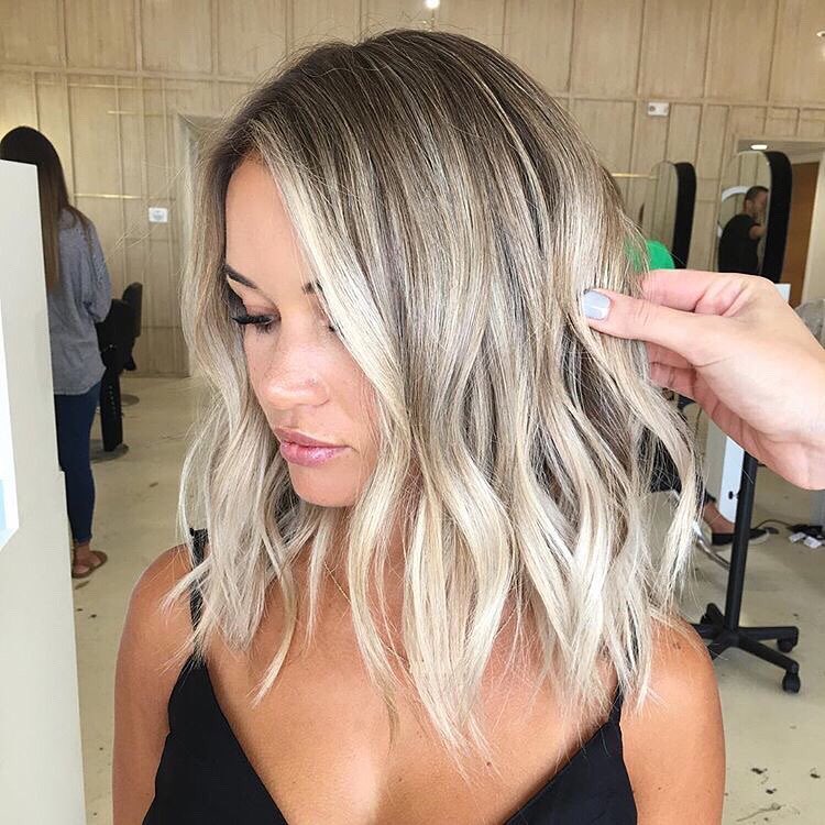 Stylish hairstyles Ombre Balayage for shoulder hair length 2019, medium haircut Stylish hairstyles Ombre Balayage for shoulder hair length 2019, medium haircut