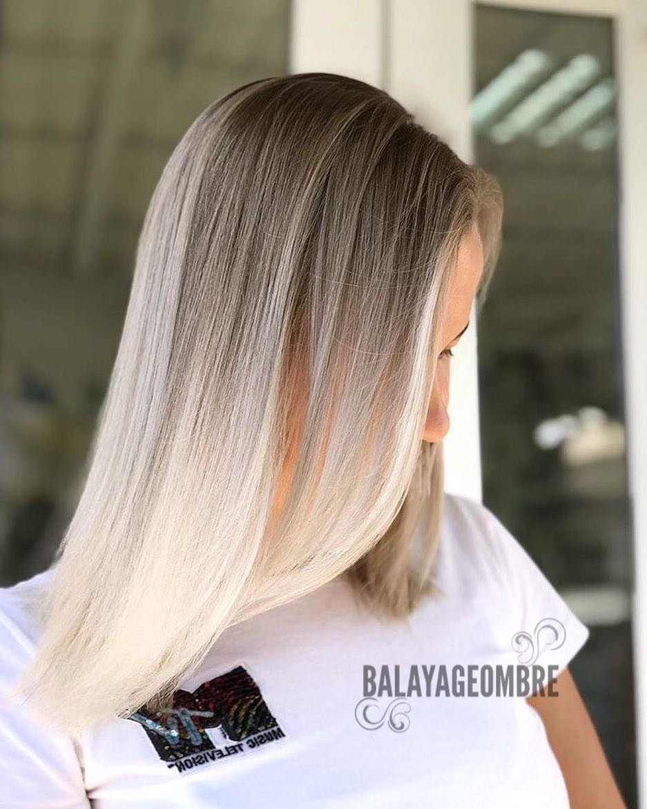 Stylish hairstyles Ombre Balayage for shoulder hair length 2019, medium haircut Stylish hairstyles Ombre Balayage for shoulder hair length 2019, medium haircut