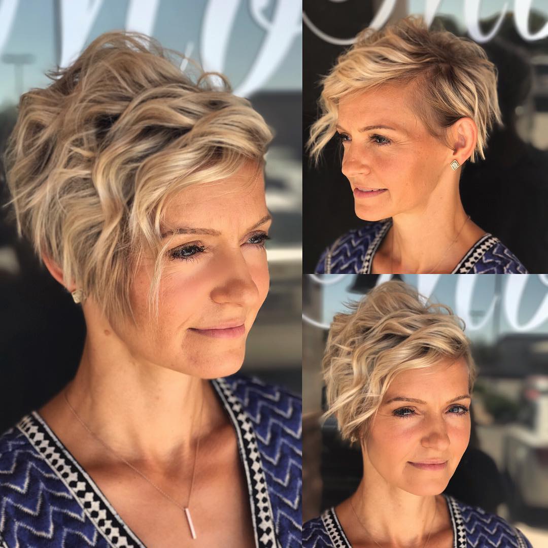 Stylish short haircuts - short hairstyles for women for thick hair