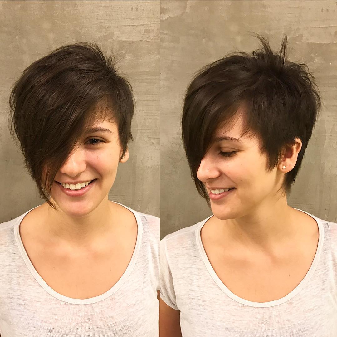 Stylish short haircuts - short hairstyles for women for thick hair