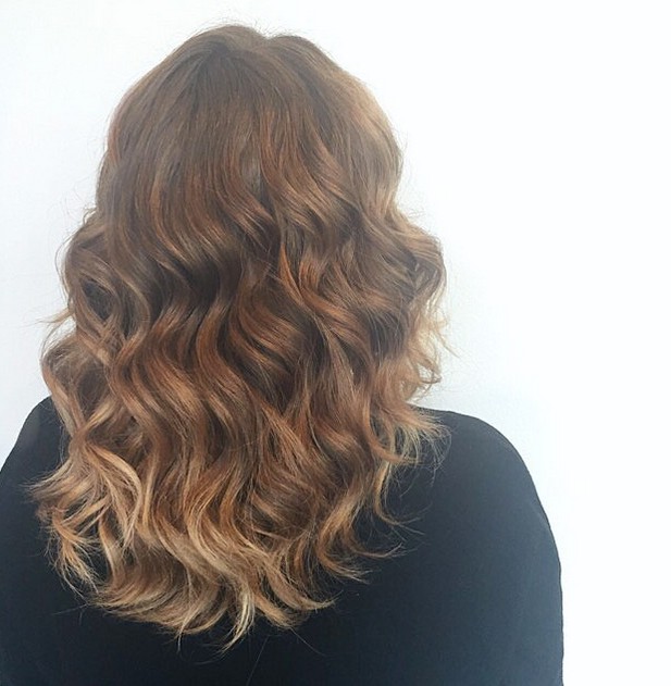 Sun appetizers hairstyle for medium -length hair