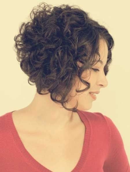 Short curly bob styles