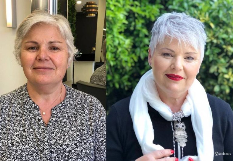 Short On Time? Try These Wash-and-Wear Haircuts for Women Over 60