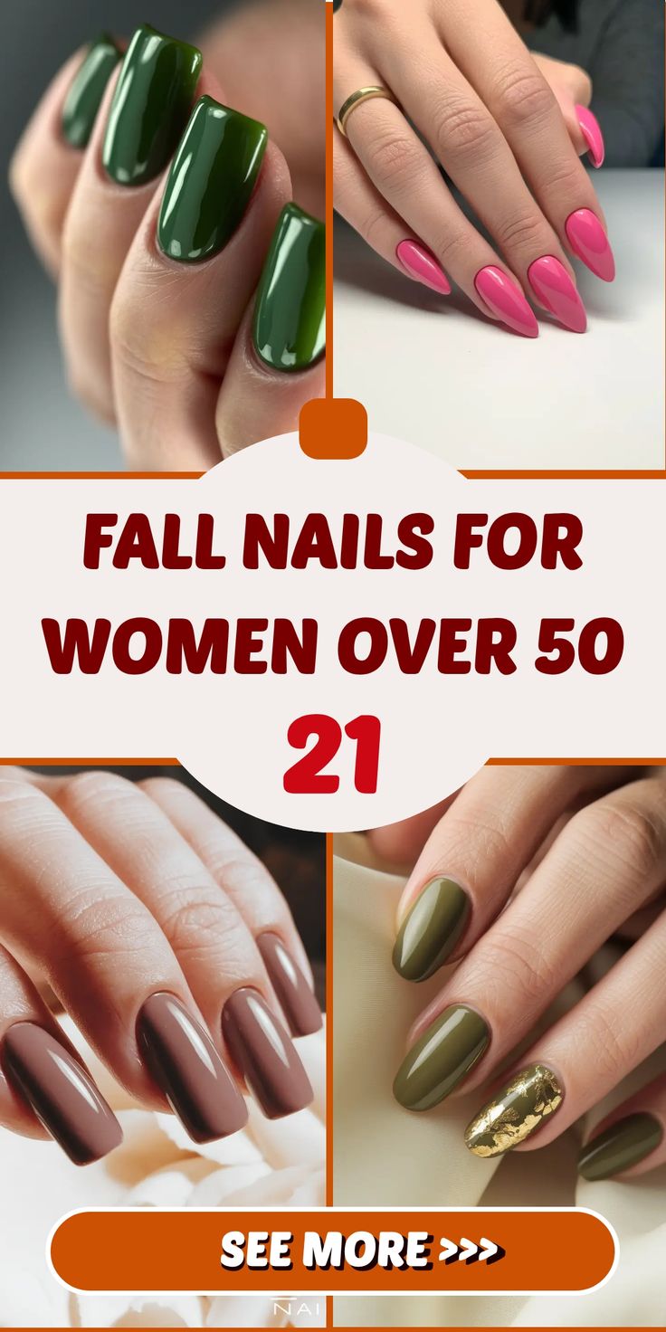 Fall Nail Colors 2025: Ideas for Women Over 50 That Are Stylish & Timeless