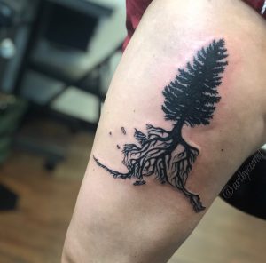 Roots Tattoos: Symbols of Grounding, Heritage, and Personal Growth