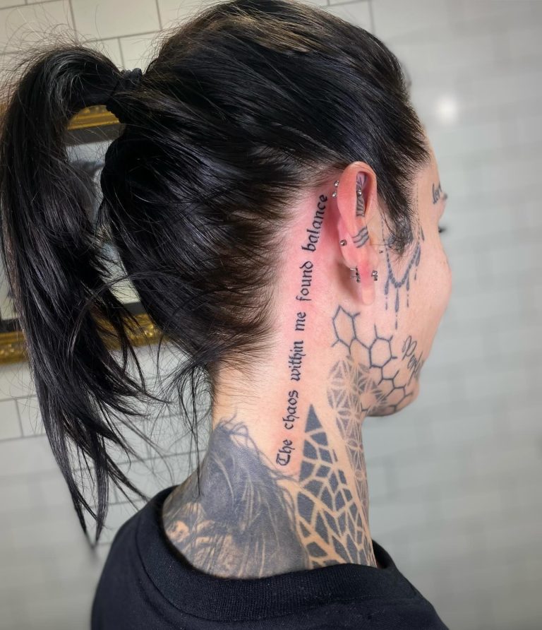 Behind the Ear Tattoos: Subtle, Stylish, and Full of Meaning