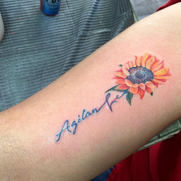 Sunflower Tattoos: Bright Symbols of Joy, Positivity, and Growth