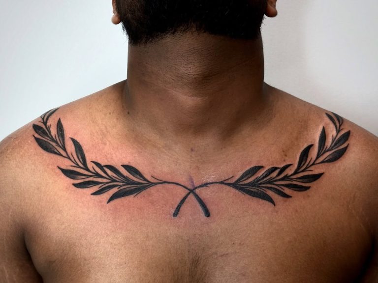 Collarbone Tattoos: Elegant, Minimal, and Perfectly Placed