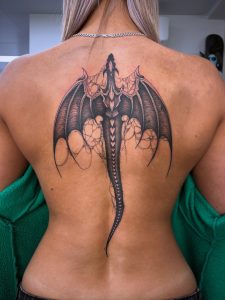 Dragon Tattoos: Power, Wisdom, and Mythical Beauty