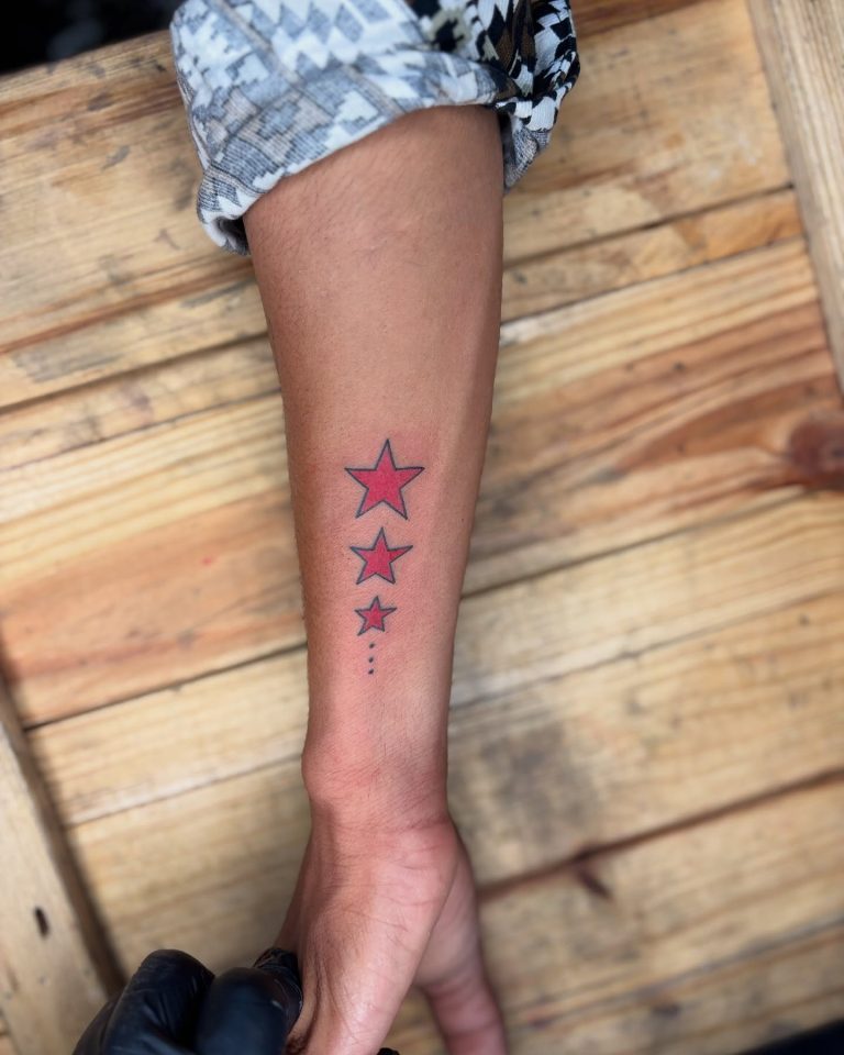Star Tattoos: Guiding Lights of Hope, Ambition, and Dreams
