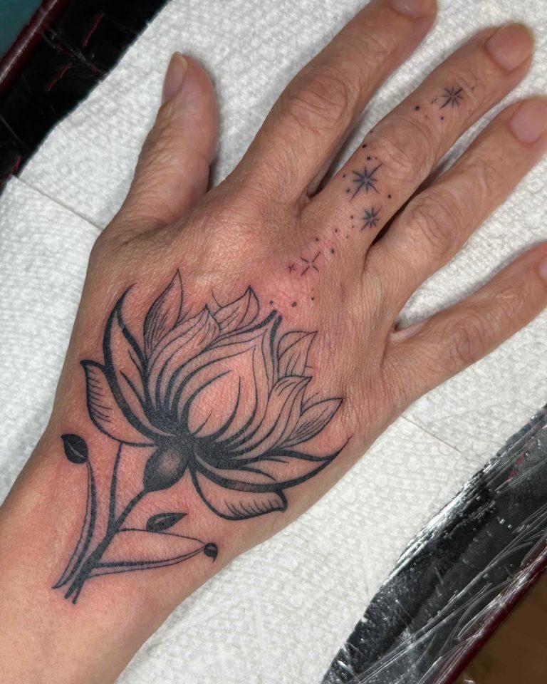 The Spiritual Beauty of Lotus Flower Tattoos: Growth, Purity, and Enlightenment