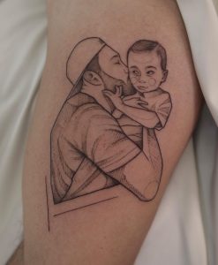 Ink That Bonds: Son Tattoo Ideas That Honor Love, Growth, and Legacy.