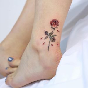 Grace in Every Step: Beautiful Ankle Tattoo Ideas That Speak Softly but Powerfully.