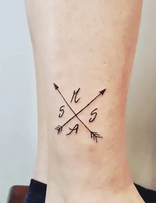 Arrow Tattoos: Symbols of Purpose, Strength, and Personal Direction
