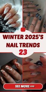 Winter 2025’s Hottest Nail Trends: From Iced Champagne to All The Charm