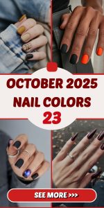 October 2025 Nail Colors Ideas: Best Gel Polish, Fall Dip & Inspo