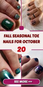 Fall Seasonal Toe Nails for October 2025: Stunning Designs, Colors & Ideas