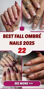 The Best Fall Ombré Nails 2025: Trendy Designs