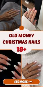 18+ Old Money Christmas Nails That Whisper Fortune