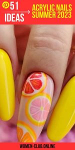 Acrylic nails for summer: the hottest trends you can try – 51 ideas