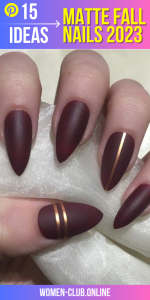 15 Fall Matte Nail Ideas 2025: Embrace the season with stylish and modern nail designs