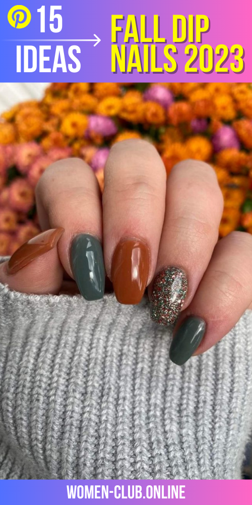 Fall Dip Nails 2025 15 Ideas: Embrace the season with stunning nail designs