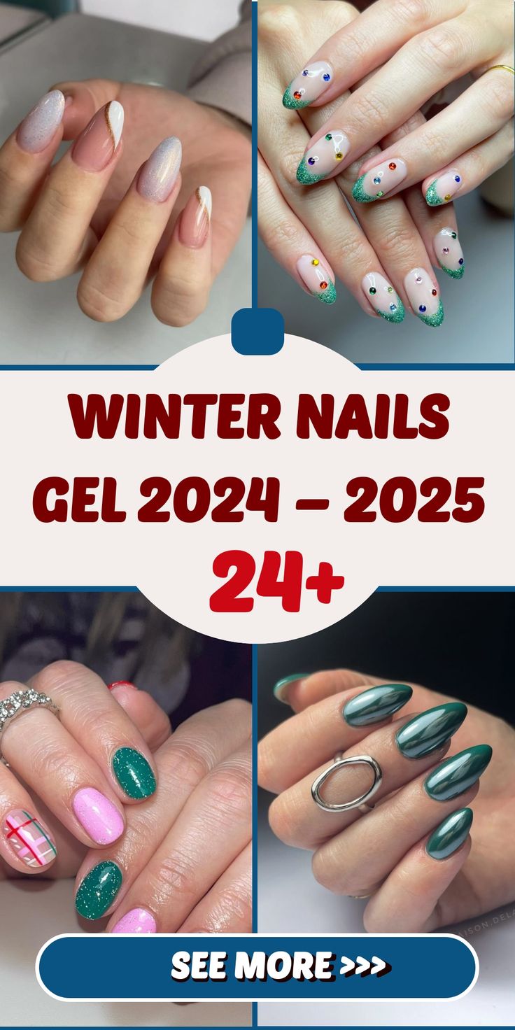 Winter Nails Gel 2025 – 2025: Chic and Trendy Designs for the Season