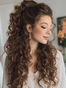 Half-Up Half-Down Hairstyles for Long Hair: Romantic, Versatile & Effortlessly Beautiful