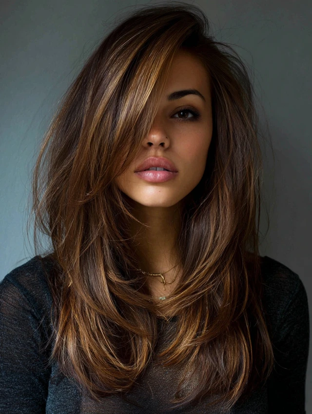 Sleek Straight Long Hairstyles: Sophisticated, Polished & Timelessly Glamorous