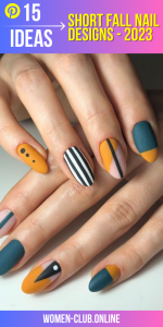 Short nail designs fall 2025 15 ideas: Embrace the season in style