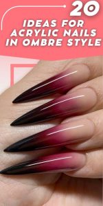 Get the perfect look: Ideas for short and long acrylic nails – cute design