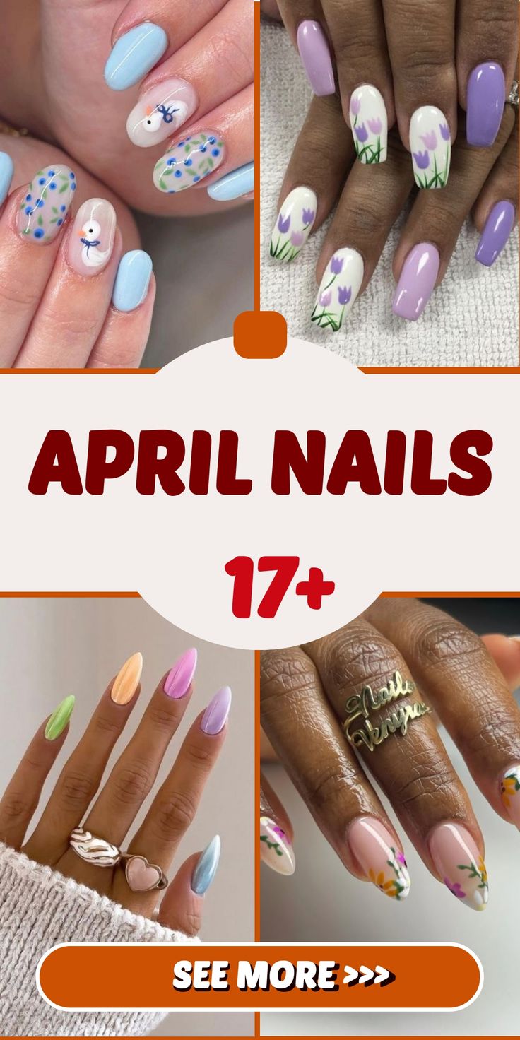 April Nails: Celebrate spring with new and creative designs