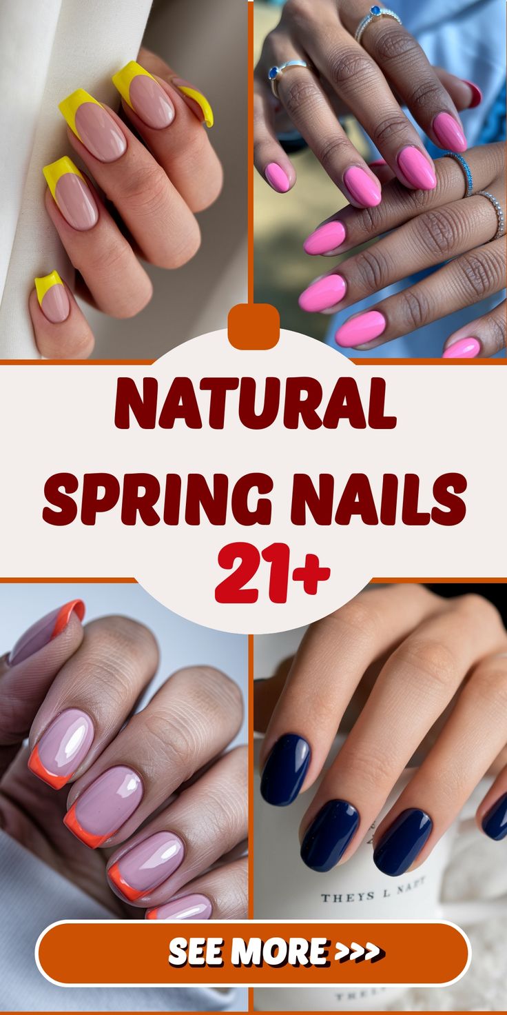 Natural Spring Nails 21 Ideas 2025 – Trendy & Simple Designs for a Fresh Look