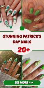 Best 20+ Stunning Patrick’s Day Nail Designs: Celebrate in Style