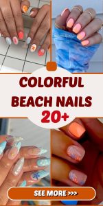 20 Colorful Beach Nails: Capture the essence of summer fun