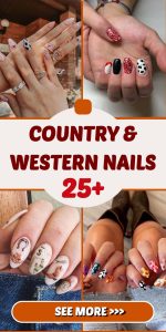 25+ Country and Western Nails for the Cowgirl in You
