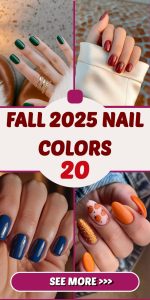 Fall 2025 Nail Colors – Trendy Shades for Autumn Designs & Inspo