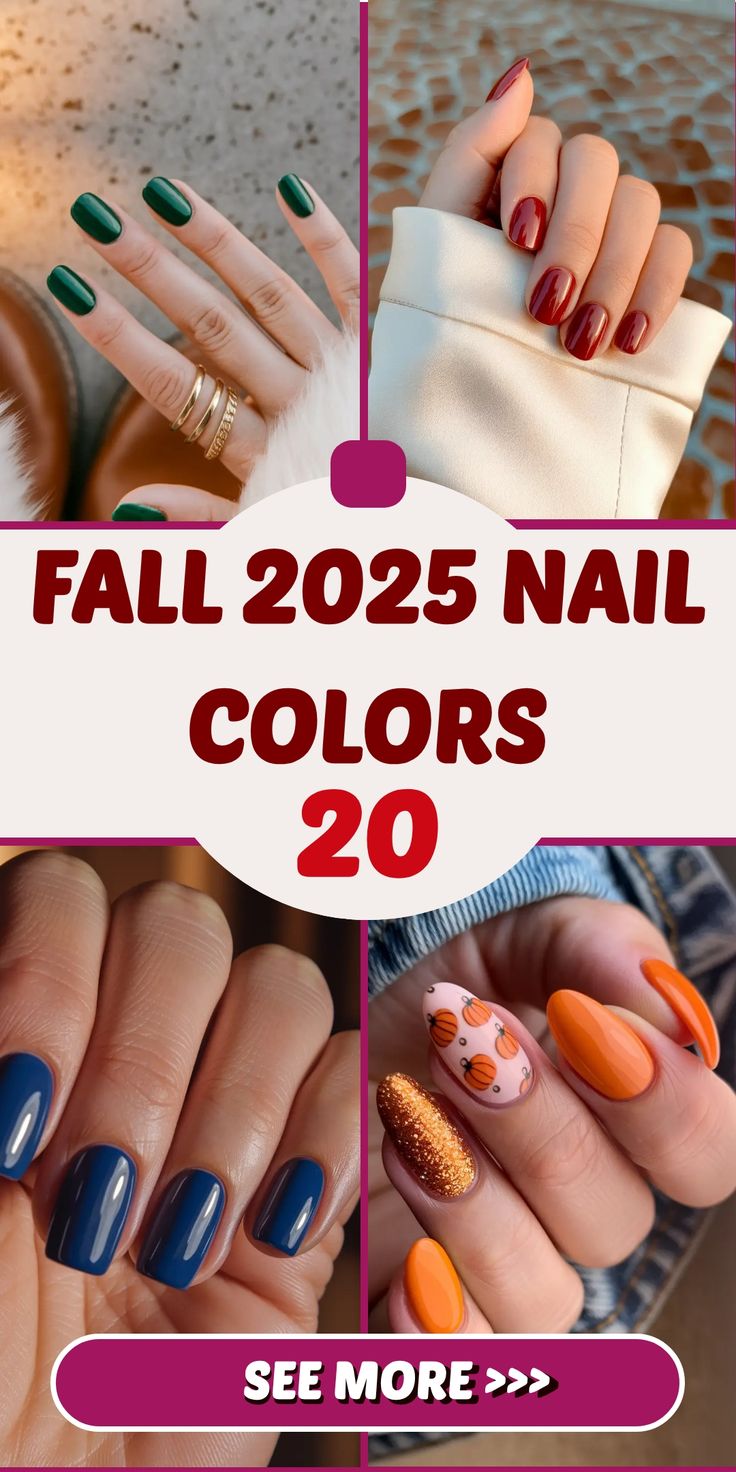 Fall 2025 Nail Colors – Trendy Shades for Autumn Designs & Inspo