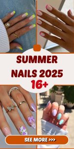 16+ Summer nails 2025: trendy designs for an elegant season