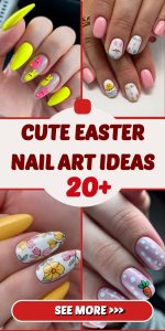 20 Cute Easter Nail Art Ideas 2025 – Trendy and Festive Designs for Spring