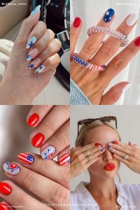 21+ Stylish 4th of July Nail Designs with a Patriotic Twist