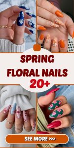 Spring flower nails 20 ideas 2025