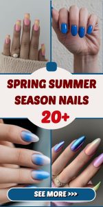 20 Trendy Spring Summer Season Nails Color Ideas 2025 for All Occasions