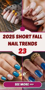2025 Short Fall Nail Trends: Trendy Designs & Fresh Inspo for November Manicures