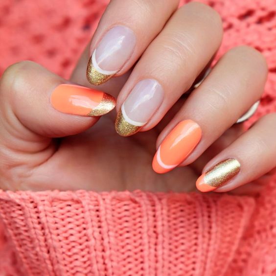 Fall French Round Nails 16 Ideas: Embrace the elegance and warmth of the season