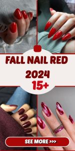 15 Fall Red Nail Ideas 2025: Embrace the season with stylish and modern nail designs