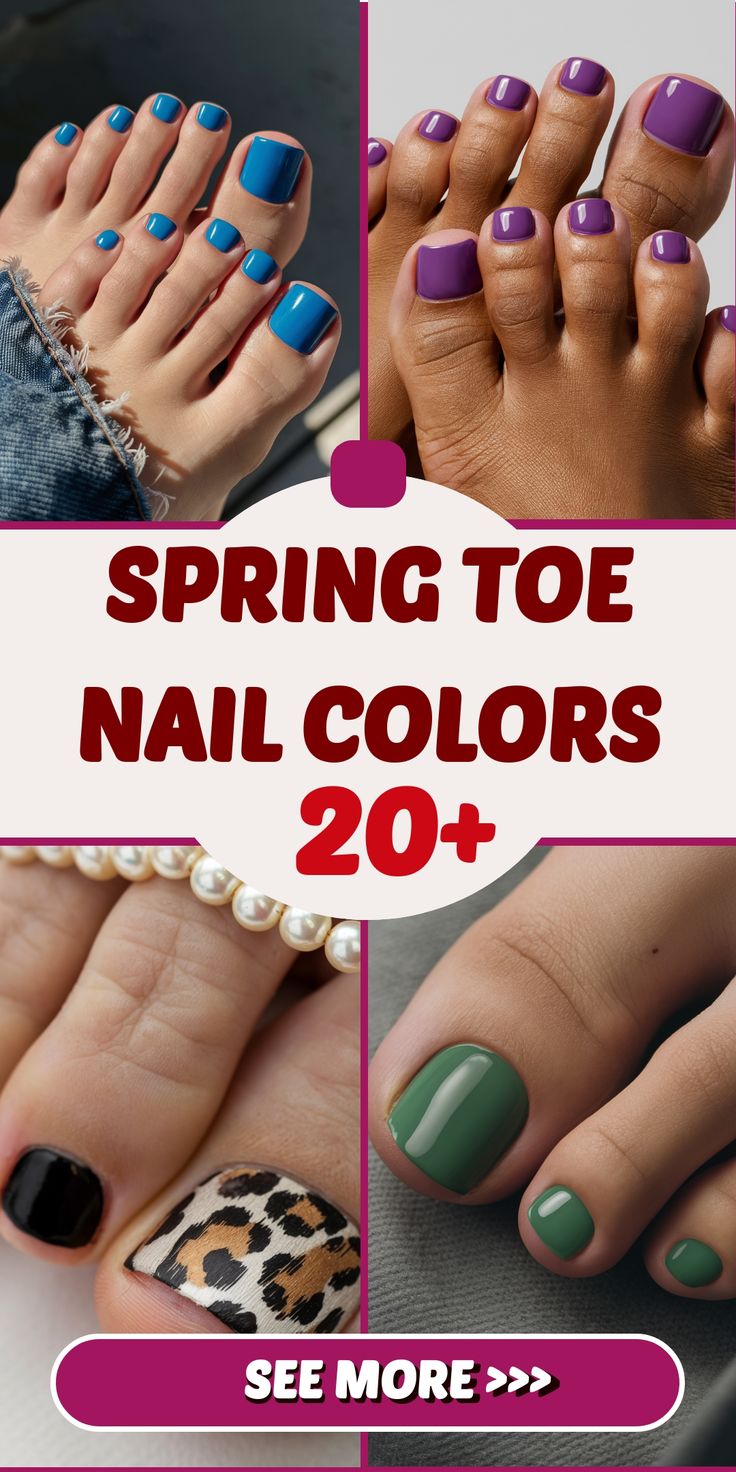 Spring nail colors 2025: 20 modern pedicure ideas that suit all skin tones