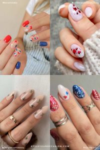 19+ Simple and Easy Memorial Day Nails