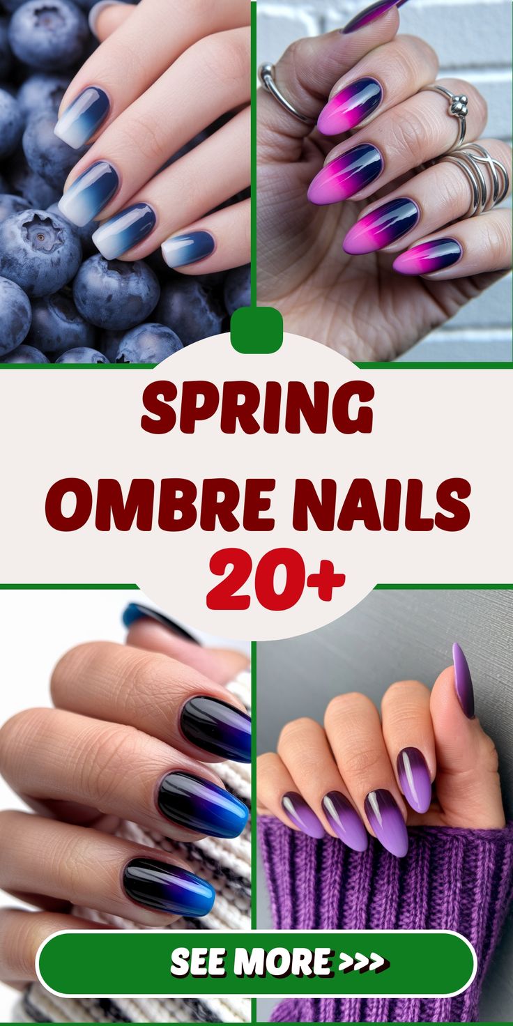 Gradient spring manicure: 20 trendy ideas for 2025